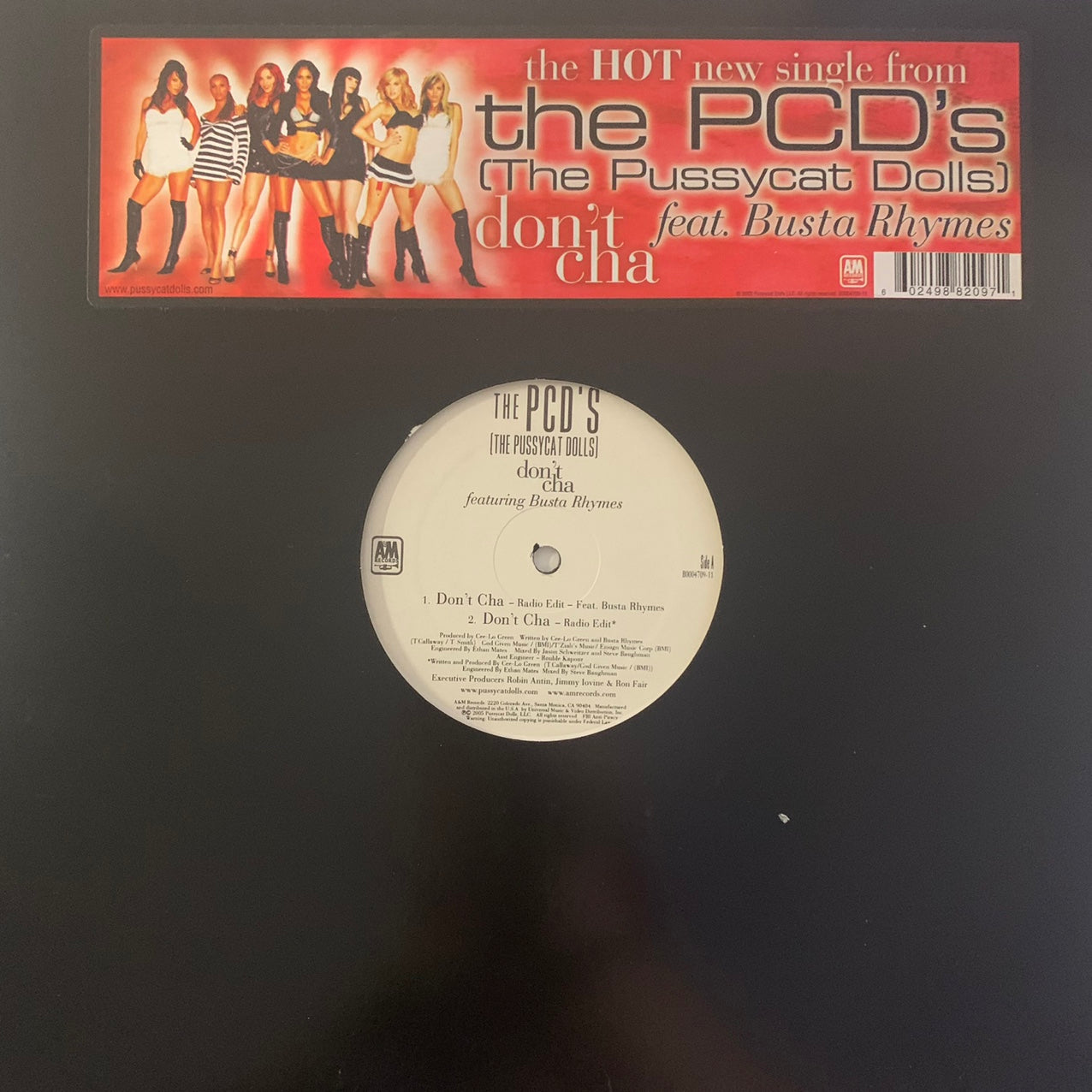 The Pussycat Dolls Don t Cha Feat Busta Rhymes 4 Version 12inch Vinyl