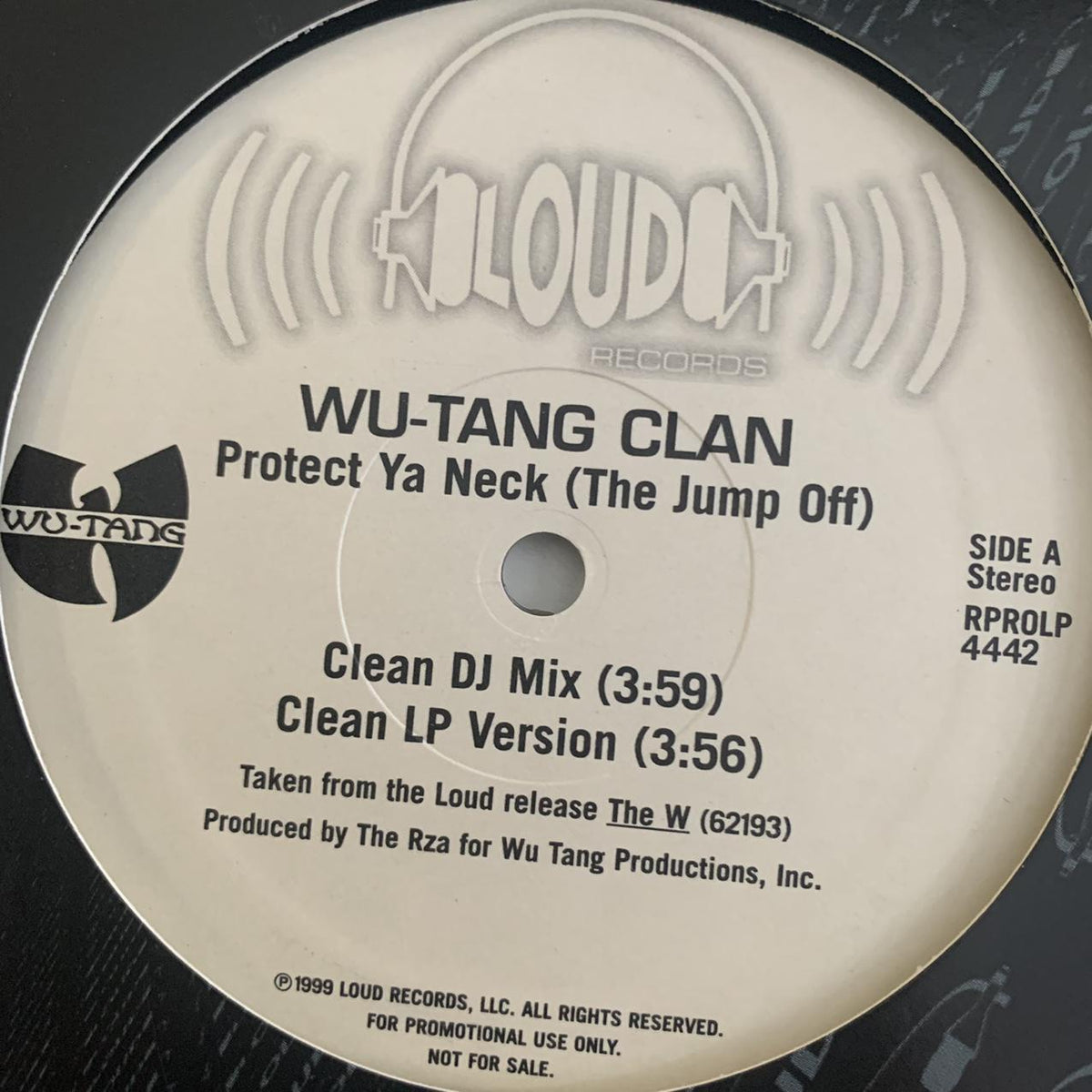 Wu-Tang Clan “Protect Ya Neck ( The Jump Off )” 5 Version 12inch