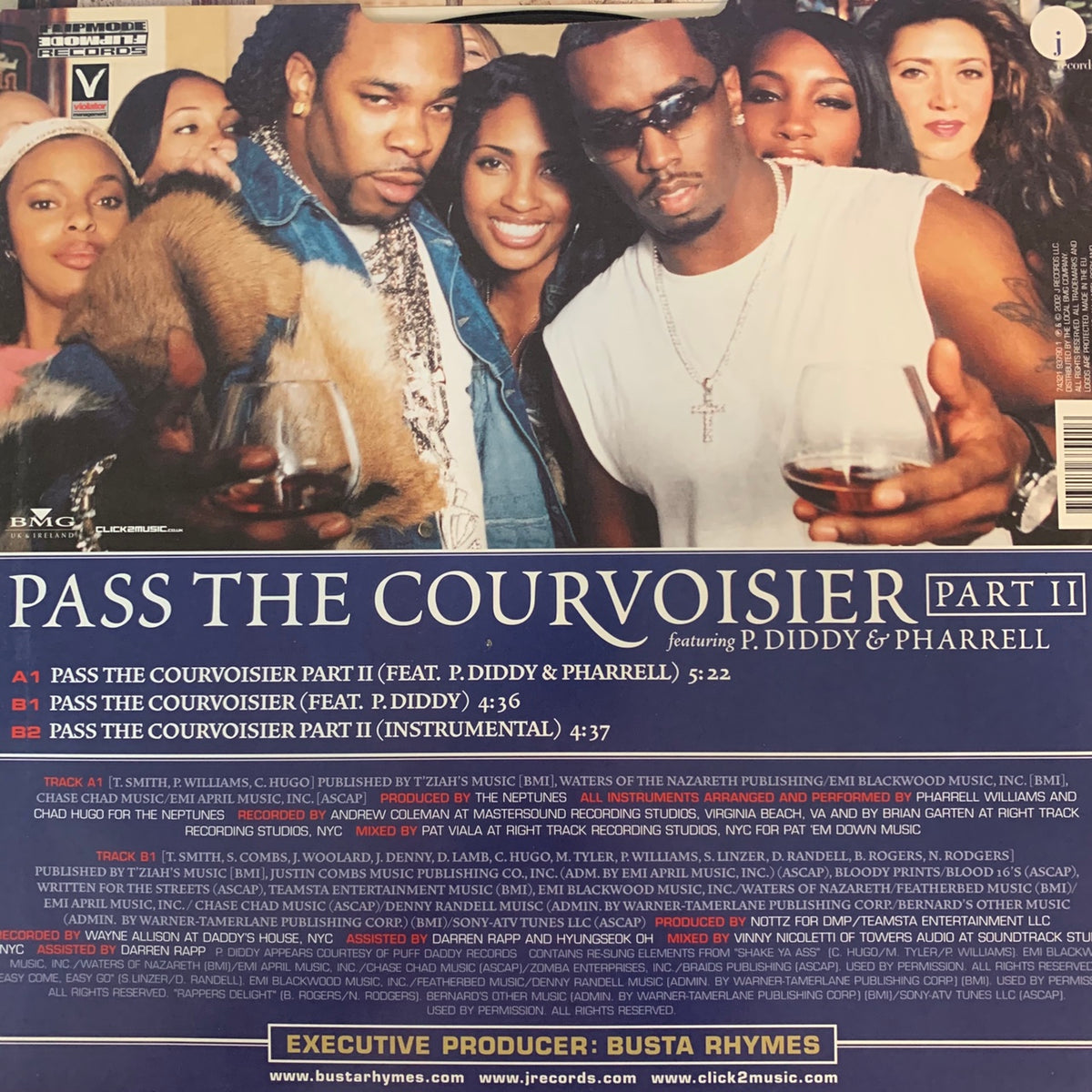 Busta Rhymes - Pass The Courvoisier Part II (Long Version) ft. P. Diddy,  Pharrell 