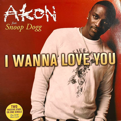 Akon Ft Snoop Dogg “I Wanna Love You” / “Struggle Everyday” 4 Version 12inch Vinyl Single