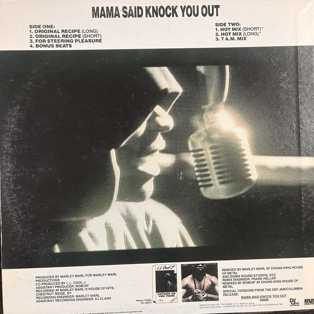 LL Cool J – Mama Said Knock You Out Lyrics