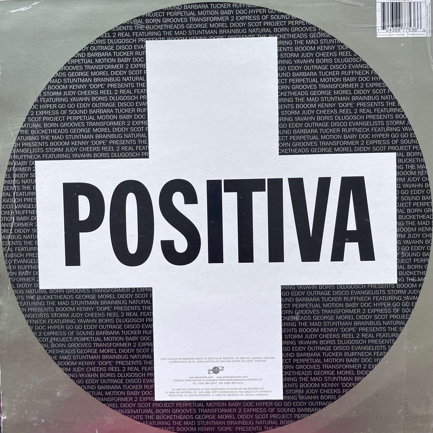 Positiva Classics Vol 6 Inc George Morel “Lets Groove” 4 Track 12inch Vinyl Record