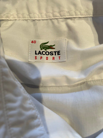 Lacoste Women’s 100% CottonWhite Shirt Slim Fit Size 40