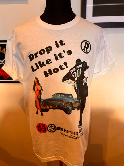 Street & Juice 100% Cotton “Drop It Like It’s Hot” Snoop Dog Graphic Tee