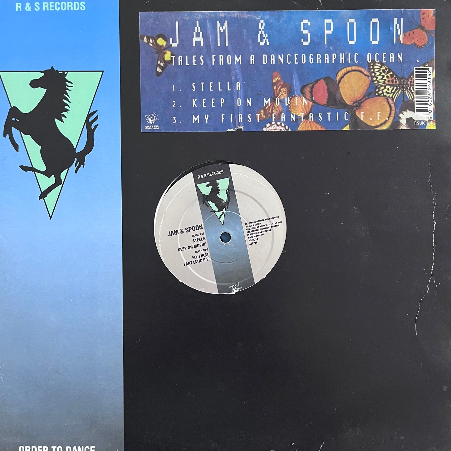 Jam & Spoon “Stella” / “My First Fantastic FF” 3 Track 12inch Vinyl R&S Records