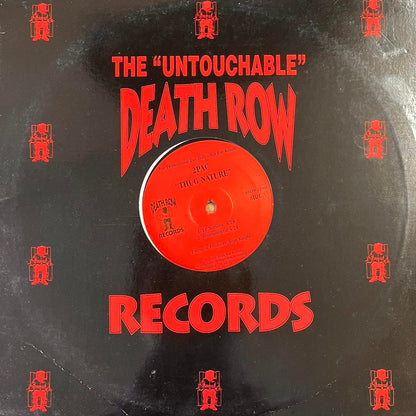 2pac “Thug Nature” Death Row Records 4 version 12inch vinyl