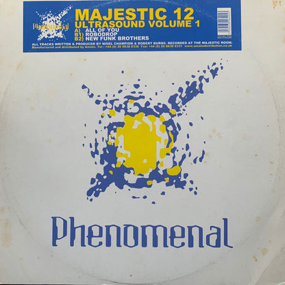 Majestic 12 ‘Ultrasound Vol 1’ 3 Track 12inch Vinyl