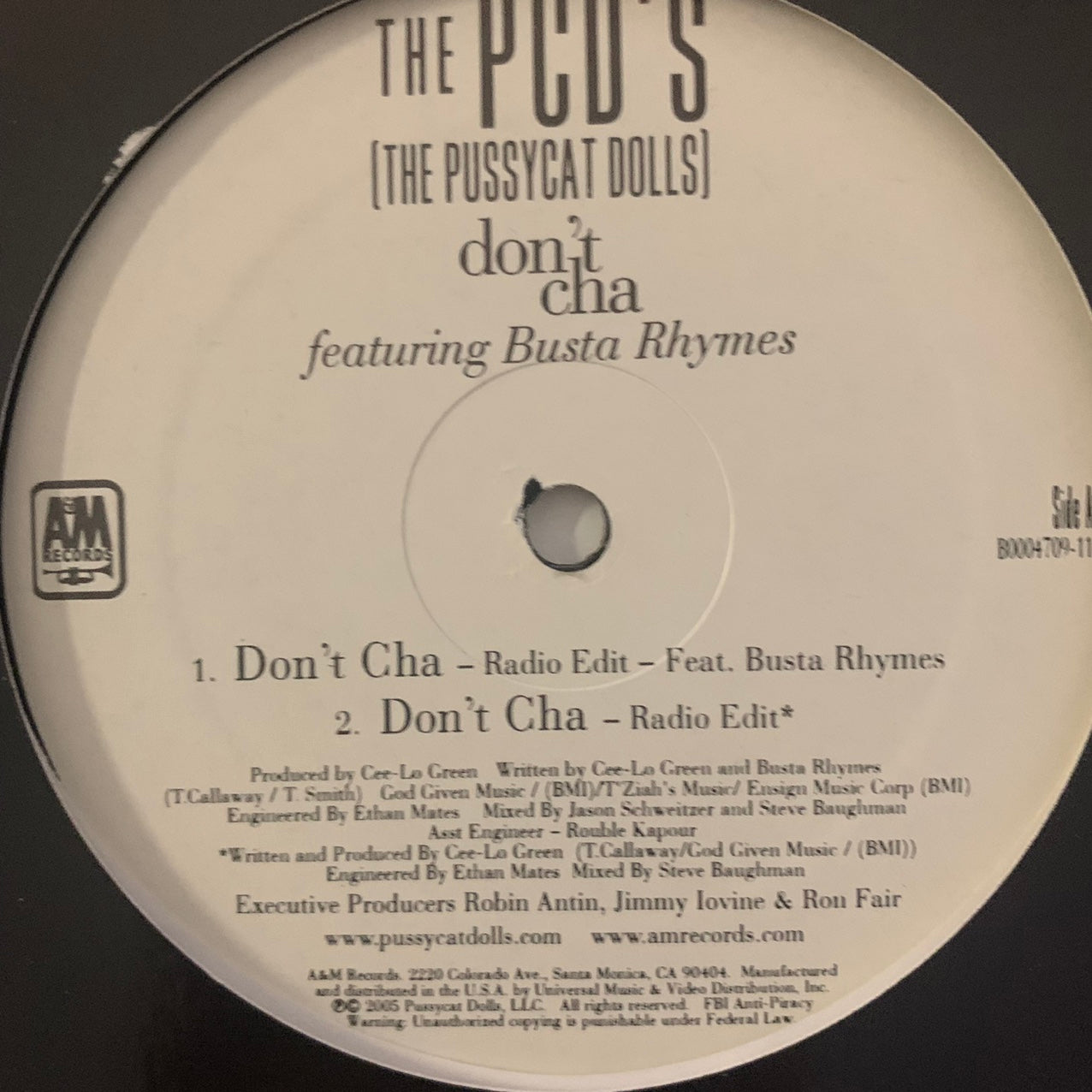 The Pussycat Dolls Don t Cha Feat Busta Rhymes 4 Version 12inch