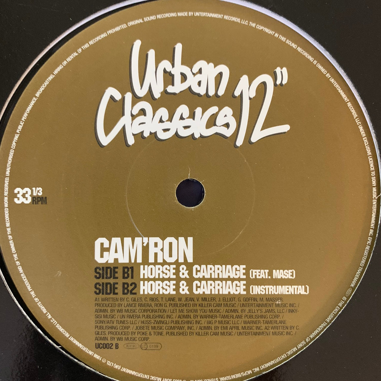 Big Pun “Still Not A Player” / Camron “Horse And Carriage” 3 Track 12inch Vinyl