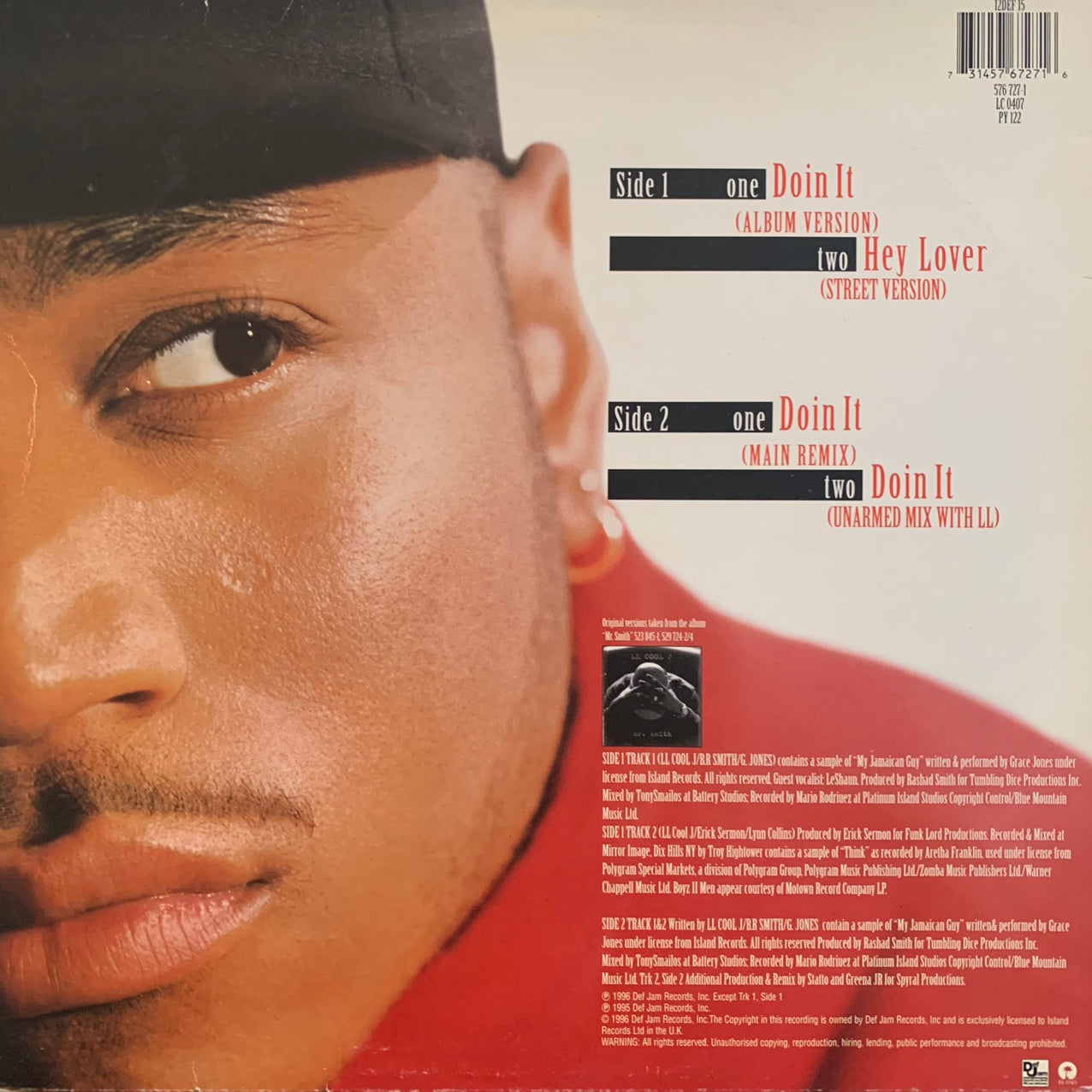 LL COOL J “Doin’ It” 4 Track 12inch Vinyl