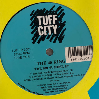 The 45 King “The 900 Number” Ep 7 version 12inch Vinyl