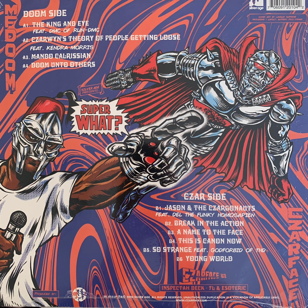 Czarface & MFDoom 'Super What?' 10 Track Factory Sealed Vinyl