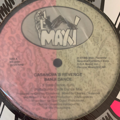 Casanova’s Revenge “Banji Dance” 3 Version 12inch Vinyl