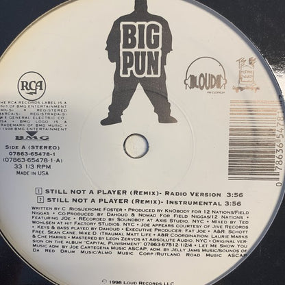 Big Pun “Still Not A Player”