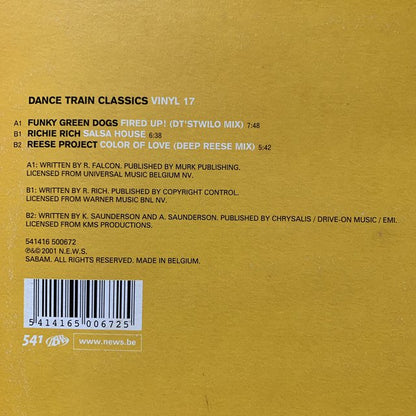 Dance Train Classics Vol 17 Feat Funky Green Dogs, Richie Rich, Reese Project