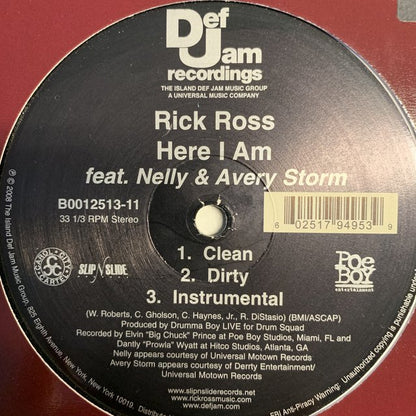 Rick Ross “Here I Am” Feat Nelly