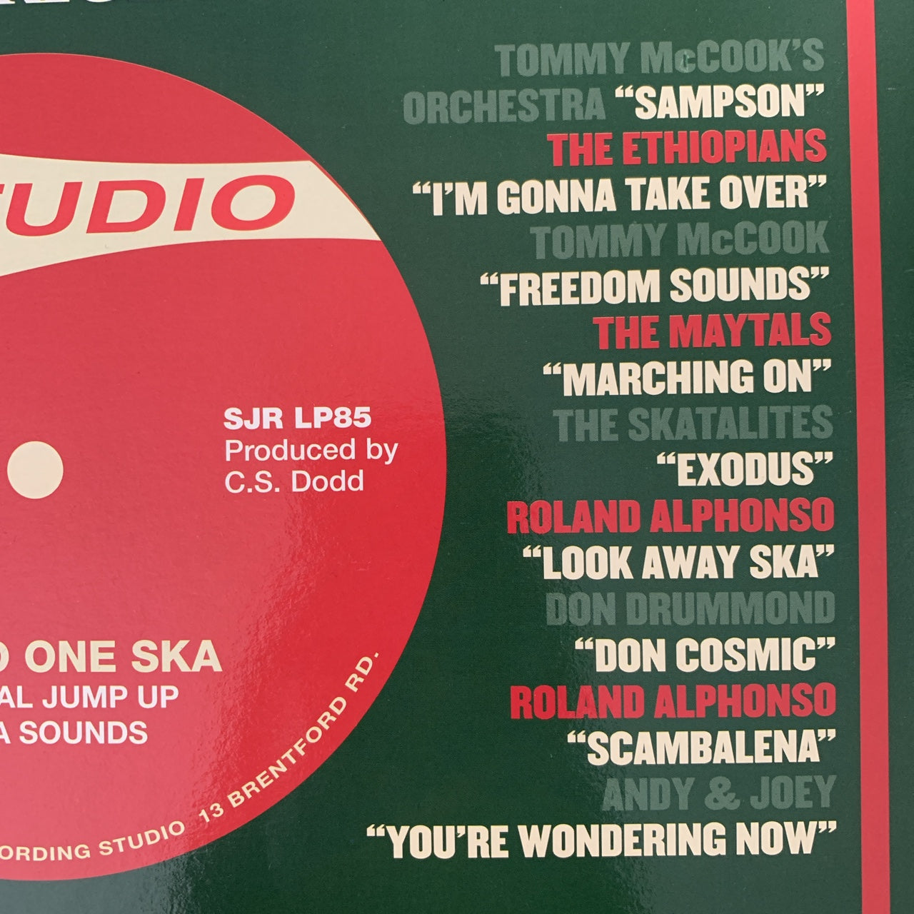 Studio One Ska The Original – Classic wax records